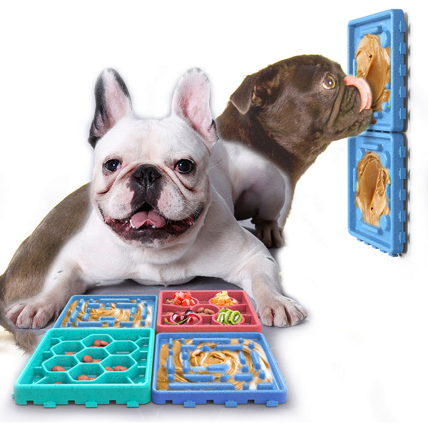 Dog Lick Mat – Slow Feeder & Anxiety Relief