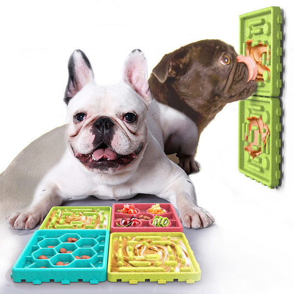 Dog Lick Mat – Slow Feeder & Anxiety Relief